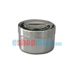 Ανοξείδωτο Βαμβακοδοχείο με Καπάκι - 0,5l - Ø102x65mm - Χειρουργικά Εργαλεία/Σκεύη στο eShopmed