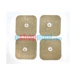 Αυτοκόλλητα Ηλεκτρόδια με Κλιπ για Συσκευές TENS και Ηλεκτροδιέγερσης 50x50mm 4 Τεμάχια - Ηλεκτρόδια Διέγερσης στο eShopmed