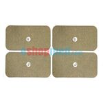 Αυτοκόλλητα Ηλεκτρόδια με Κλιπ για Συσκευές TENS και Ηλεκτροδιέγερσης 50x90mm 4 Τεμάχια - Ηλεκτρόδια Διέγερσης στο eShopmed