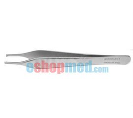 Ανοξείδωτη Λαβίδα Adson - 12cm - Ακίδες 1x2 - Χειρουργικά Εργαλεία/Σκεύη στο eShopmed