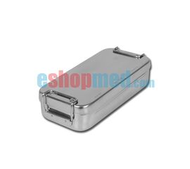 Ανοξείδωτο Κυτίο Αποστείρωσης με Λαβές 18x8x4cm - Χειρουργικά Εργαλεία/Σκεύη στο eShopmed