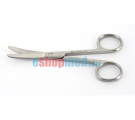 Ανοξείδωτο Ψαλίδι - Κυρτό - Αμβλύ/Αμβλύ - 18cm - Χειρουργικά Εργαλεία/Σκεύη στο eShopmed