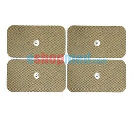 Αυτοκόλλητα Ηλεκτρόδια με Κλιπ για Συσκευές TENS και Ηλεκτροδιέγερσης 50x90mm 4 Τεμάχια - Ηλεκτρόδια Διέγερσης στο eShopmed