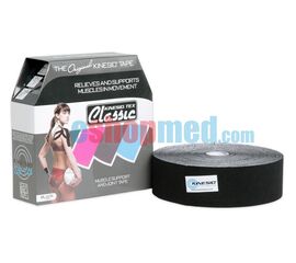 KINESIO® TEX BULK CLASSIC TAPING, 5cm x 31.5m Μαύρο 2'', Αδιάβροχη Ταινία Κινησιοεπίδεσης/Κινησιολογίας - Ρολό στο eShopmed