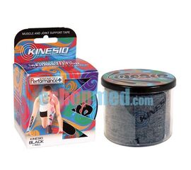 KINESIO® TEX PERFORMANCE+, 5cm x 5m Μαύρο, Αδιάβροχη Ταινία Κινησιοεπίδεσης/Κινησιολογίας - Ρολό στο eShopmed