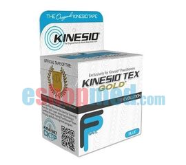 KINESIO® TEX GOLD™ FP TAPING, 5cm x 5m Μπλε 2", Αδιάβροχη Ταινία Κινησιοεπίδεσης/Κινησιολογίας - Ρολό στο eShopmed