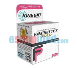 KINESIO® TEX GOLD™ FP TAPING, 5cm x 5m Κόκκινο 2", Αδιάβροχη Ταινία Κινησιοεπίδεσης/Κινησιολογίας - Ρολό στο eShopmed