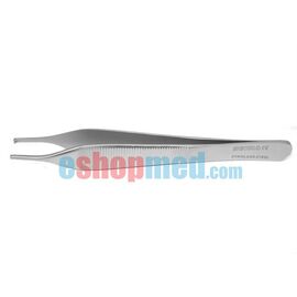 Ανοξείδωτη Λαβίδα Adson - 12cm - Ακίδες 1x2 - Χειρουργικά Εργαλεία/Σκεύη στο eShopmed