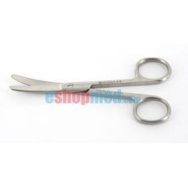Ανοξείδωτο Ψαλίδι - Κυρτό - Αμβλύ/Αμβλύ - 18cm - Χειρουργικά Εργαλεία/Σκεύη στο eShopmed