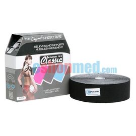 KINESIO® TEX BULK CLASSIC TAPING, 5cm x 31.5m Μαύρο 2'', Αδιάβροχη Ταινία Κινησιοεπίδεσης/Κινησιολογίας - Ρολό στο eShopmed