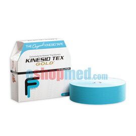 KINESIO® TEX GOLD™ FP TAPING, 5cm x 31,5m Μπλε 2", Αδιάβροχη Ταινία Κινησιοεπίδεσης/Κινησιολογίας - Ρολό στο eShopmed