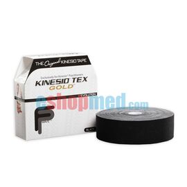 KINESIO® TEX GOLD™ FP TAPING, 5cm x 31,5m Μαύρο 2", Αδιάβροχη Ταινία Κινησιοεπίδεσης/Κινησιολογίας - Ρολό στο eShopmed