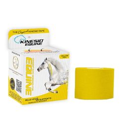 KINESIO® EQUINE TAPING, 5cm x 5m Κίτρινο Αδιάβροχη Ταινία Κινησιοεπίδεσης/Κινησιολογίας για εφαρμογές σε άλογα - Ρολό στο eShopmed