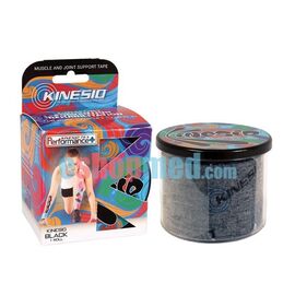 KINESIO® TEX PERFORMANCE+, 5cm x 5m Μαύρο, Αδιάβροχη Ταινία Κινησιοεπίδεσης/Κινησιολογίας - Ρολό στο eShopmed