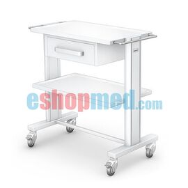 Τροχήλατο TechMed G-008 με Συρτάρι και Ράφι - Τρόλλευ στο eShopmed