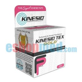 KINESIO® TEX GOLD™ FP TAPING, 5cm x 5m Κόκκινο 2", Αδιάβροχη Ταινία Κινησιοεπίδεσης/Κινησιολογίας - Ρολό στο eShopmed
