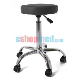 Τροχήλατο Σκαμπώ με Βάση Χρωμίου - Σκαμπώ στο eShopmed