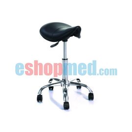 PONY Εργονομικό Τροχήλατο Σκαμπώ με Βάση Χρωμίου - Σκαμπώ στο eShopmed