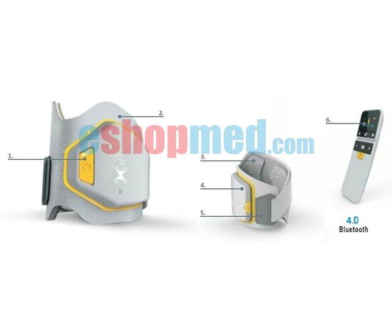 XFT-2001D G3 Foot Drop, Clinical Kit - Ηλεκτροδιεγέρτης FES Πτώσης Άκρου Ποδός - Ηλεκτροθεραπεία στο eShopmed