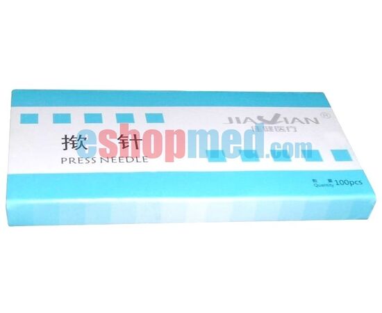 Press Needles, Βελόνες Ώτων 0,22x1,5mm με Αυτοκόλλητο - Βελόνες στο eShopmed
