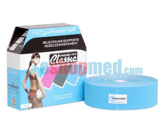 KINESIO® TEX BULK CLASSIC TAPING, 5cm x 31.5m Μπλε 2'', Αδιάβροχη Ταινία Κινησιοεπίδεσης/Κινησιολογίας - Ρολό στο eShopmed
