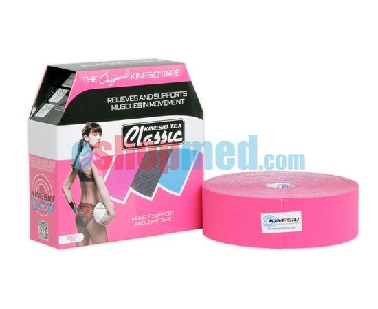 KINESIO® TEX BULK CLASSIC TAPING, 5cm x 31.5m Κόκκινη 2'', Αδιάβροχη Ταινία Κινησιοεπίδεσης/Κινησιολογίας - Ρολό στο eShopmed