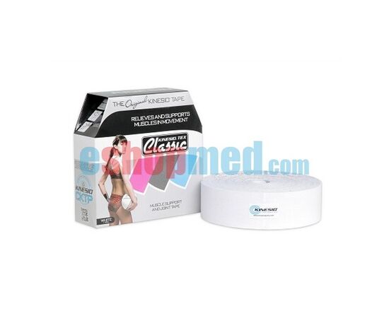 KINESIO® TEX BULK CLASSIC TAPING, 5cm x 31.5m Λευκό 2'', Αδιάβροχη Ταινία Κινησιοεπίδεσης/Κινησιολογίας - Ρολό στο eShopmed