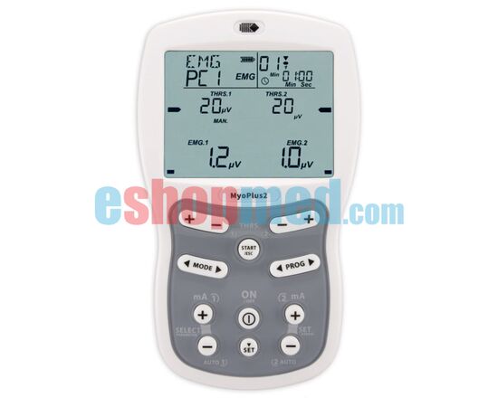 MyoPlus2 Bluetooth - 2 Καναλιών Συσκευή Βιοανάδρασης (Biofeedback) και Ηλεκτροδιέγερσης με Λογισμικό Η/Υ με Ασύρματη Σύνδεση - Βιολογική Επανατροφοδότηση στο eShopmed