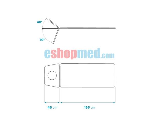 Puma S2, Ηλεκτρική Τράπεζα Θεραπείας 2 Τμημάτων - Τράπεζες Θεραπείας στο eShopmed