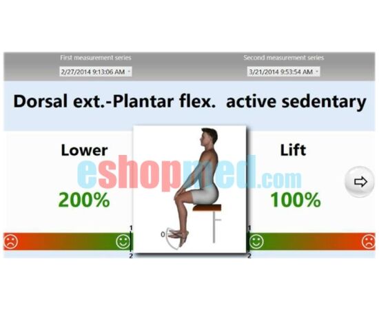 Mobee med & fit, Συνδυαστικό Σύστημα Αξιολόγησης Εύρους Κίνησης και Κινητικότητας - Αξιολόγηση Κινητικότητας στο eShopmed