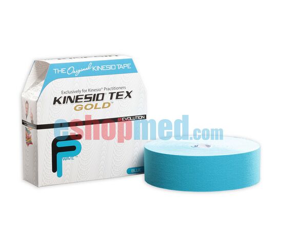 KINESIO® TEX GOLD™ FP TAPING, 5cm x 31,5m Μπλε 2", Αδιάβροχη Ταινία Κινησιοεπίδεσης/Κινησιολογίας - Ρολό στο eShopmed