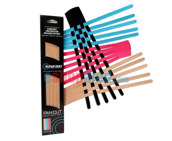 KINESIO TEX FAN CUTS, Αυθεντικές Ταινίες Κινησιοθεραπείας - Pre-cut στο eShopmed