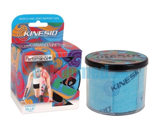 KINESIO® TEX PERFORMANCE+, 5cm x 5m Μπλε, Αδιάβροχη Ταινία Κινησιοεπίδεσης/Κινησιολογίας - Ρολό στο eShopmed