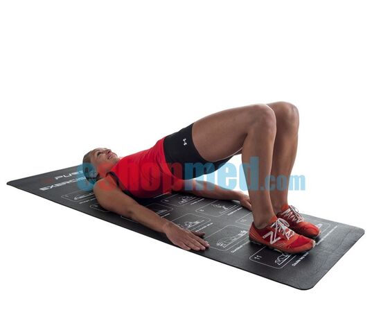 PURE ΣΤΡΩΜΑ ΓΥΜΝΑΣΤΙΚΗΣ Μαύρο 182x61x0,4cm - Στρώματα/Δάπεδα στο eShopmed