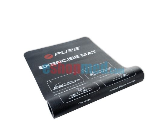 PURE ΣΤΡΩΜΑ ΓΥΜΝΑΣΤΙΚΗΣ Μαύρο 182x61x0,4cm - Στρώματα/Δάπεδα στο eShopmed