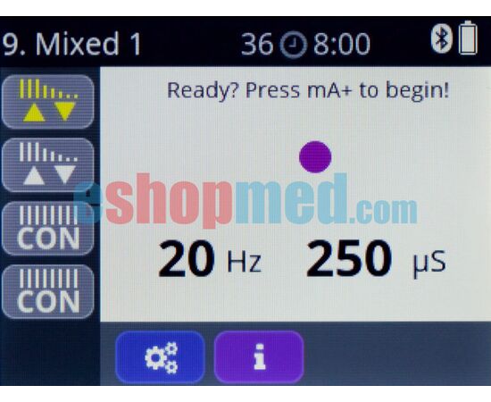 MyoPlus Pro Bluetooth - 1 Καναλιού Συσκευή Βιολογικής Επανατροφοδότησης (biofeedback) και Ηλεκτροδιέγερσης, με Έγχρωμη Οθόνη Αφής και Λογισμικό Η/Υ με Ασύρματη Σύνδεση - Βιολογική Επανατροφοδότηση στο eShopmed