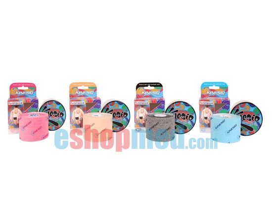 KINESIO® TEX PERFORMANCE+, 5cm x 5m Μαύρο, Αδιάβροχη Ταινία Κινησιοεπίδεσης/Κινησιολογίας - Ρολό στο eShopmed