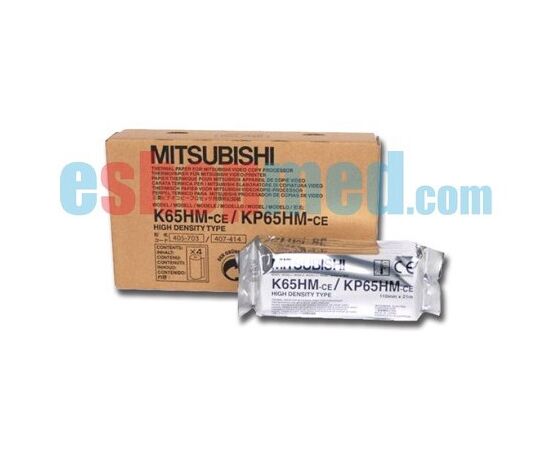 Mitsubishi K65HM/KP65HM Χαρτί Βιντεοεκτυπωτή - Φιλμ Βιντεοεκτυπωτών στο eShopmed