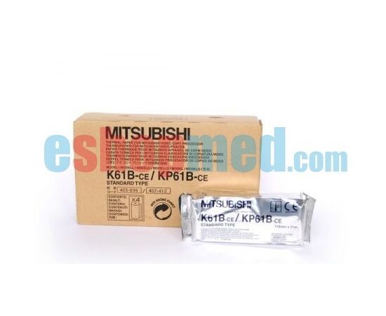 Mitsubishi K61B/KP61B Χαρτί Βιντεοεκτυπωτή - Φιλμ Βιντεοεκτυπωτών στο eShopmed