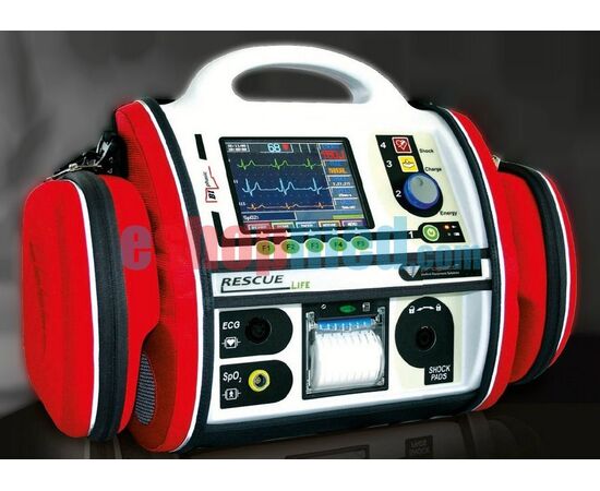RESCUE LIFE Χειροκίνητος και ημι-αυτόματος εξωτερικός απινιδωτής με μόνιτορ - Απινιδωτές στο eShopmed