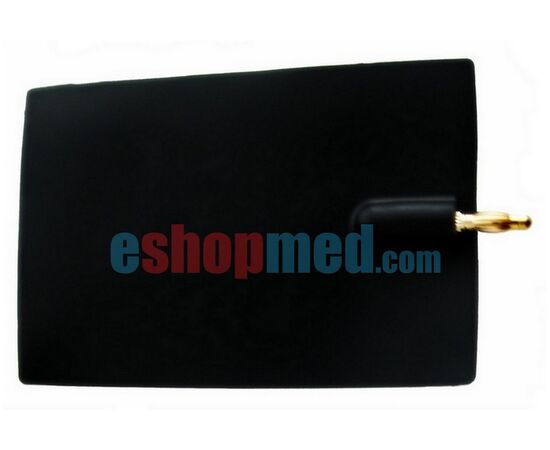 PG912/44 Ηλεκτρόδιο Σιλικόνης Πολλαπλών Χρήσεων 80x120mm με Βύσμα 4mm - Ηλεκτρόδια Διέγερσης στο eShopmed