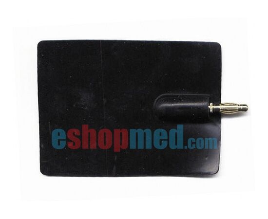 PG980/44 Ηλεκτρόδιο Σιλικόνης Πολλαπλών Χρήσεων 60x85mm με Βύσμα 4mm - Ηλεκτρόδια Διέγερσης στο eShopmed