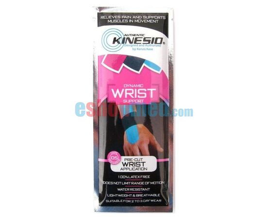 KINESIO Pre-cut Wrist, Αυθεντική Ταινία Κινησιοθεραπείας για Εφαρμογή στον Καρπό - Pre-cut στο eShopmed
