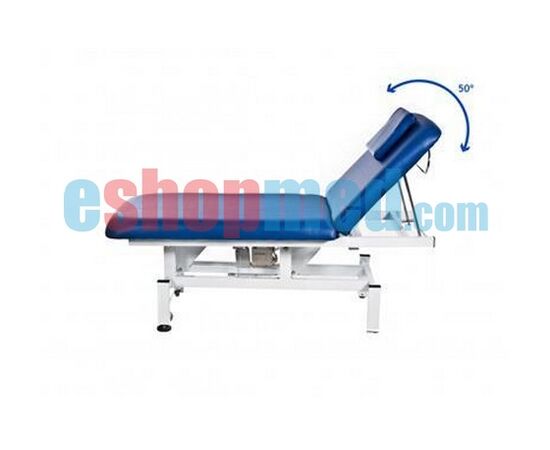 2-Τμημάτων Ηλεκτρική Τράπεζα Θεραπείας με Ανακλινόμενο Προσκέφαλο - Τράπεζες Θεραπείας Ηλεκτρικές στο eShopmed